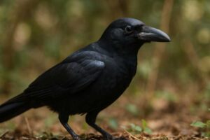 Image of a Sunda Crow in its natural habitat