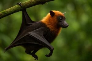 Image of a Temotu Flying Fox in its natural habitat