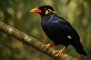 Image of a Tenggara Hill Myna in its natural habitat