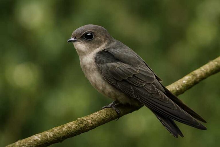Image of a Three-toed Swiftlet in its natural habitat