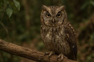 Image of a West Peruvian Screech Owl in its natural habitat