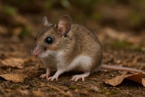 Image of a White-footed Deermouse in its natural habitat