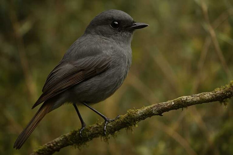 Image of a Abyssinian Slaty Flycatcher in its natural habitat