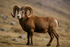 Image of a Argali in its natural habitat