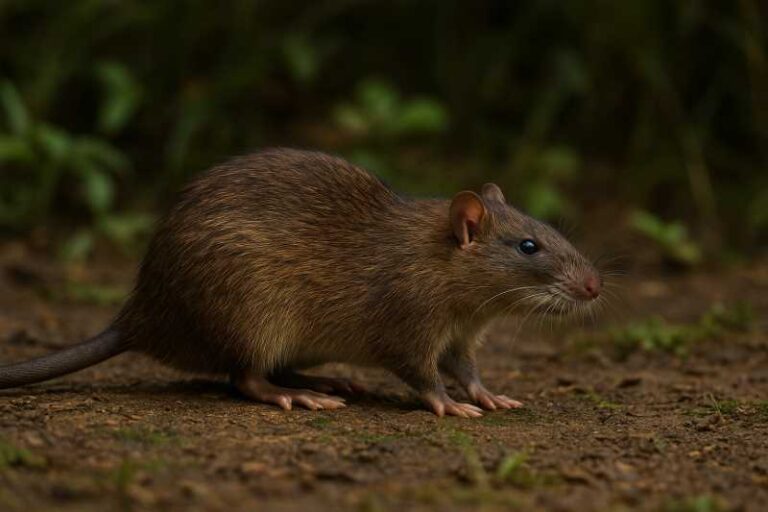 Image of a Atlantic Water Rat in its natural habitat