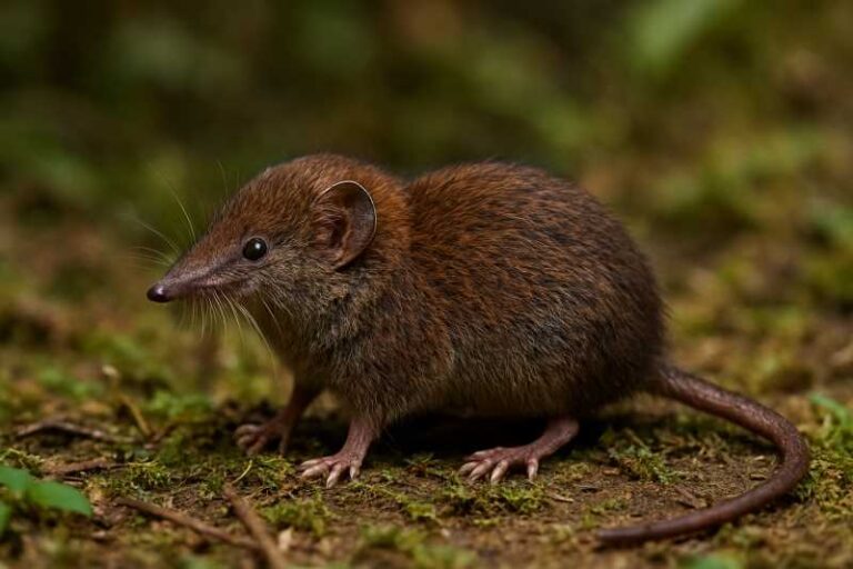 Image of a Bailey's Brown-toothed Shrew in its natural habitat