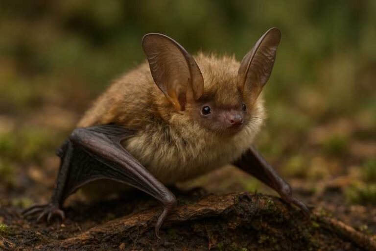 Image of a Bechstein's Myotis in its natural habitat