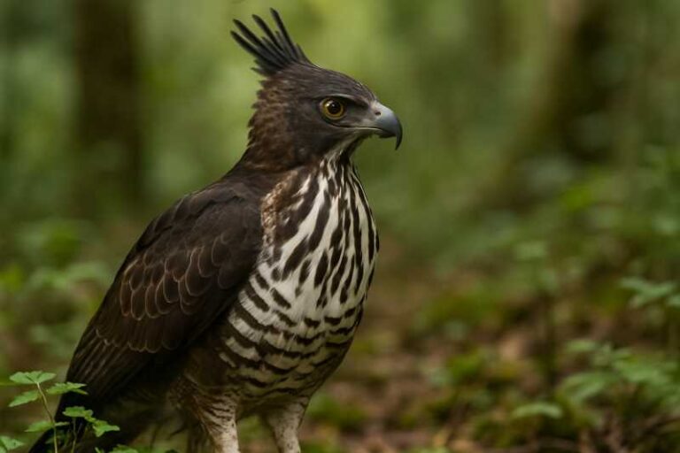 Image of a Blyth's Hawk-Eagle in its natural habitat