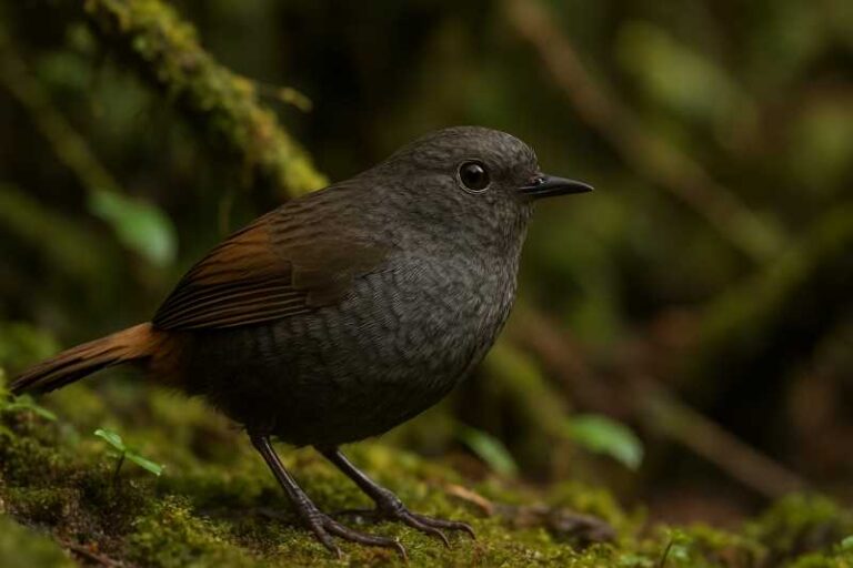 Image of a Brown-rumped Tapaculo in its natural habitat