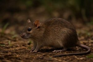 Image of a Canefield Rat in its natural habitat