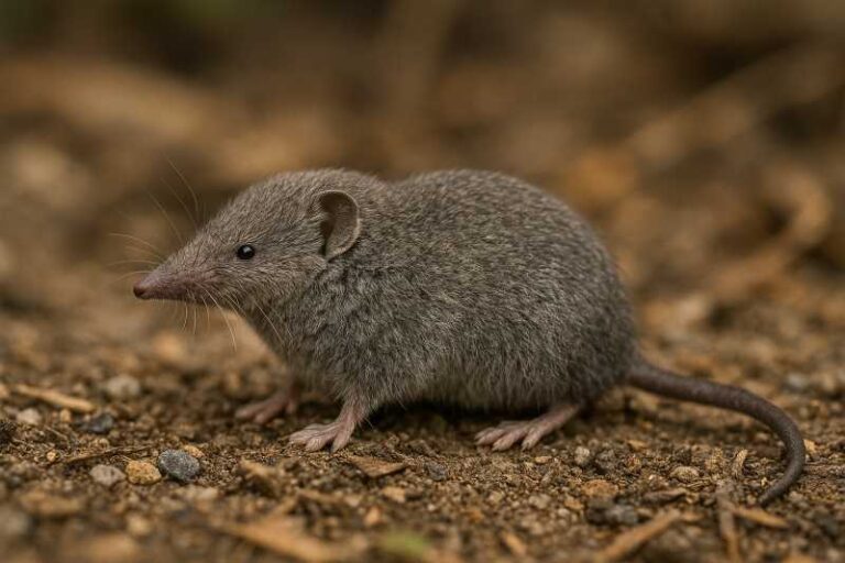 Image of a Carraway's Gray Shrew in its natural habitat