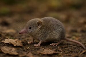 Image of a Caucasian Pygmy Shrew in its natural habitat