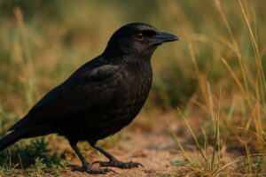 Image of a Chopi Blackbird in its natural habitat