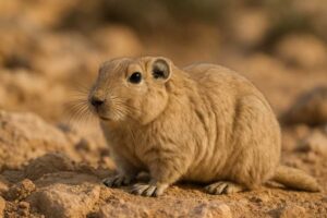 Image of a Common Gundi in its natural habitat