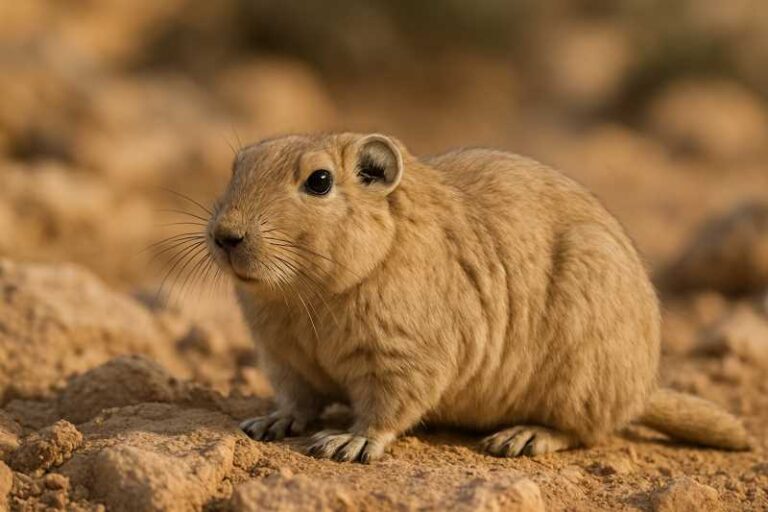 Image of a Common Gundi in its natural habitat