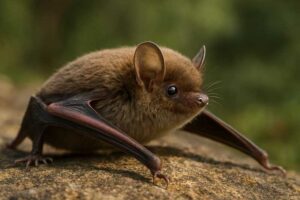 Image of a Daubenton's Winged-mouse Bat in its natural habitat