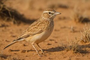 Image of a Dune Lark in its natural habitat