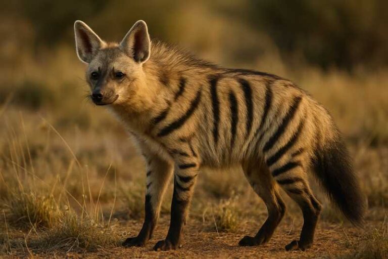 Image of a Eastern Aardwolf in its natural habitat