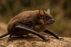Image of a Eger's Long-fingered Bat in its natural habitat