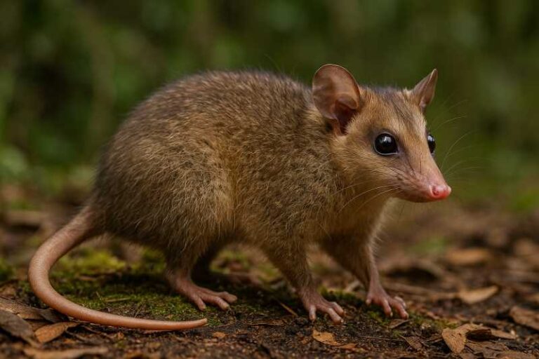Image of a Emilie's Opossum in its natural habitat