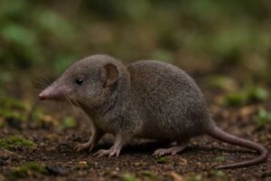 Image of a Flores Shrew in its natural habitat