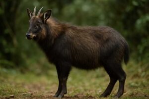 Image of a Formosan Serow in its natural habitat