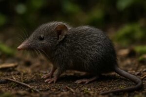 Image of a Greater Forest Shrew in its natural habitat