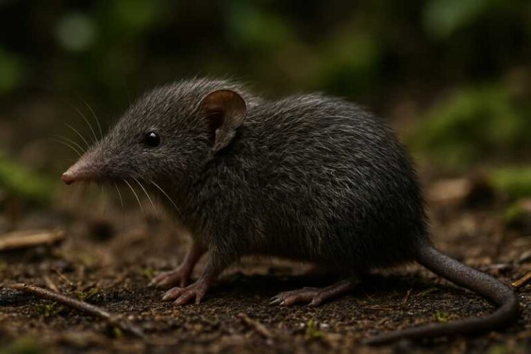 Image of a Greater Forest Shrew in its natural habitat