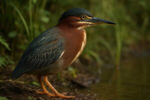 Image of a Green Heron in its natural habitat