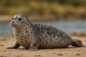 Image of a Harbor Seal in its natural habitat