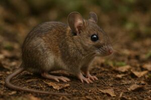 Image of a Heinrichs' Wood Mouse in its natural habitat