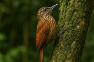 Image of a Inambari Woodcreeper in its natural habitat