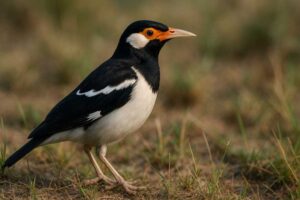 Image of a Javan Pied Myna in its natural habitat