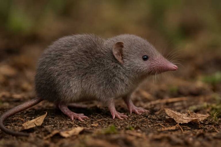 Image of a Large-headed White-toothed Shrew in its natural habitat