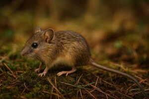 Image of a Long-tailed Birch Mouse in its natural habitat