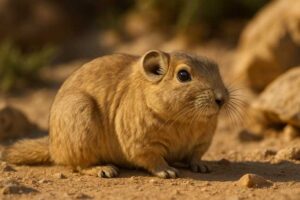 Image of a Mzab Gundi in its natural habitat