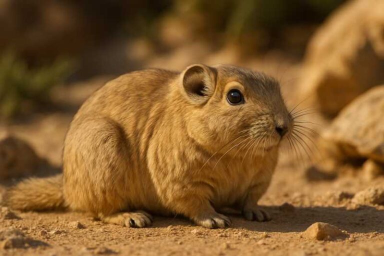 Image of a Mzab Gundi in its natural habitat