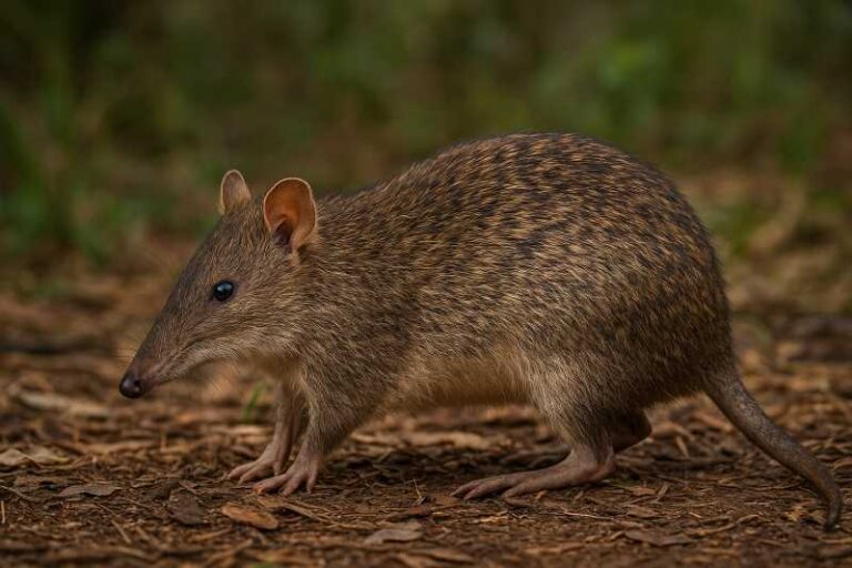 Image of a Northern Brown Bandicoot in its natural habitat