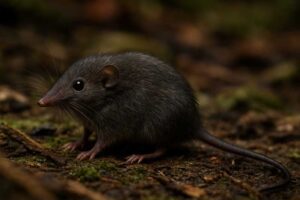 Image of a Northern Groove-toothed Shrew Mouse in its natural habitat