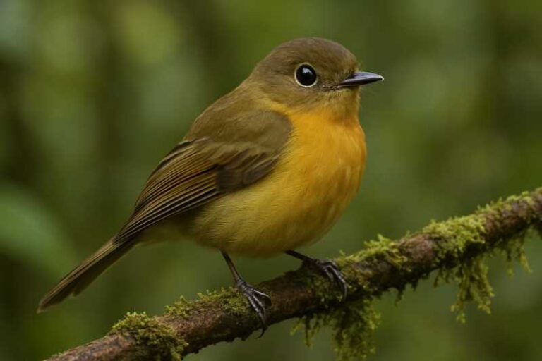 Image of a Ochraceous-breasted Flycatcher in its natural habitat