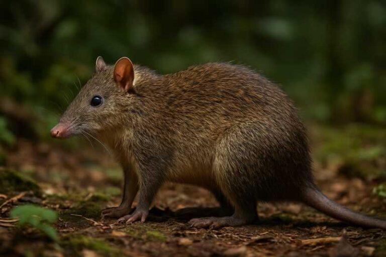 Image of a Papuan Bandicoot in its natural habitat