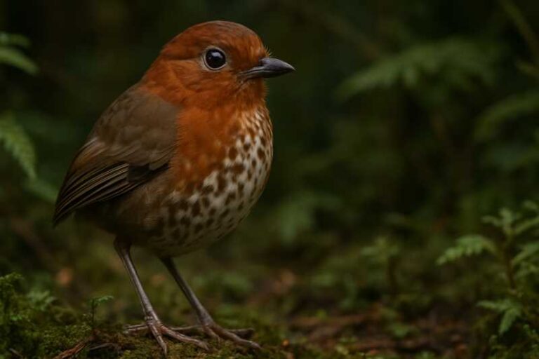 Image of a Perija Antpitta in its natural habitat