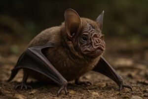 Image of a Peters's Ghost-faced Bat in its natural habitat