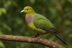 Image of a Pin-tailed Green Pigeon in its natural habitat
