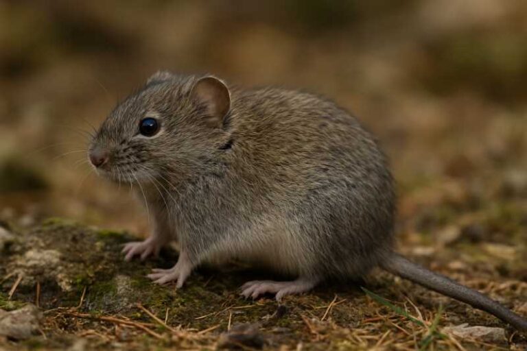 Image of a Robert's Snow Vole in its natural habitat