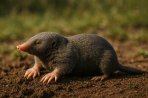 Image of a Roman Mole in its natural habitat