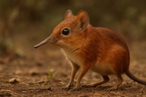 Image of a Rufous Sengi in its natural habitat
