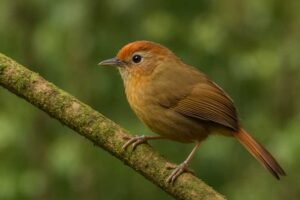 Image of a Rufous-fronted Babbler in its natural habitat