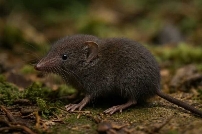 Image of a Salenski's Brown-toothed Shrew in its natural habitat