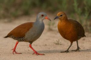 Image of a Small-billed Tinamou in its natural habitat